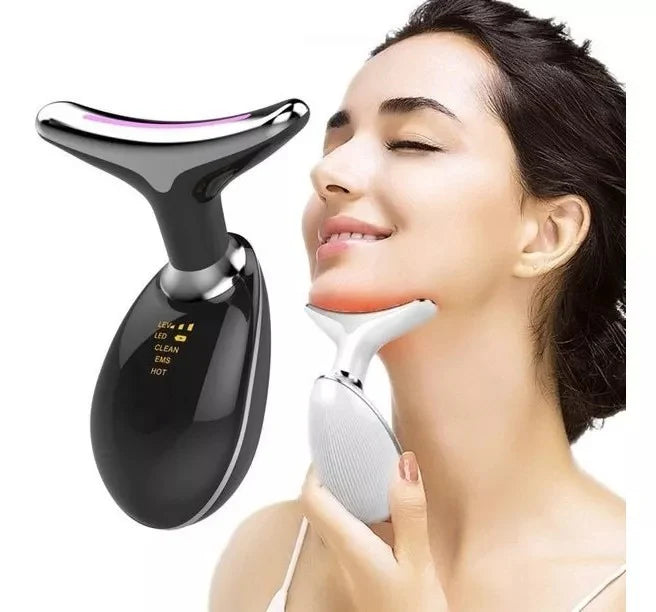 Masajeador Facial Cuello Led Antiedad™