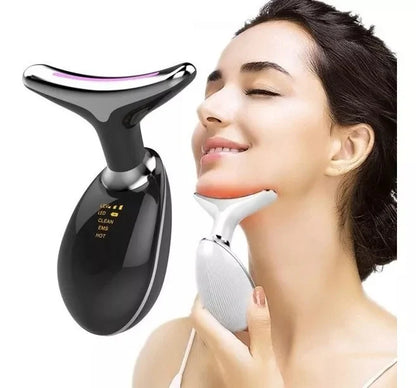 Masajeador Facial Cuello Led Antiedad™