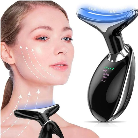 Masajeador Facial Cuello Led Antiedad™